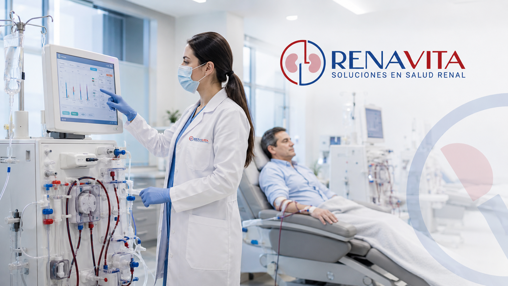 Profesional médico en hospital